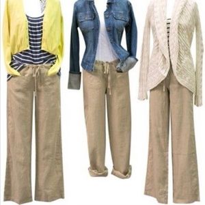 CAbi linen pants, size S (runs big)